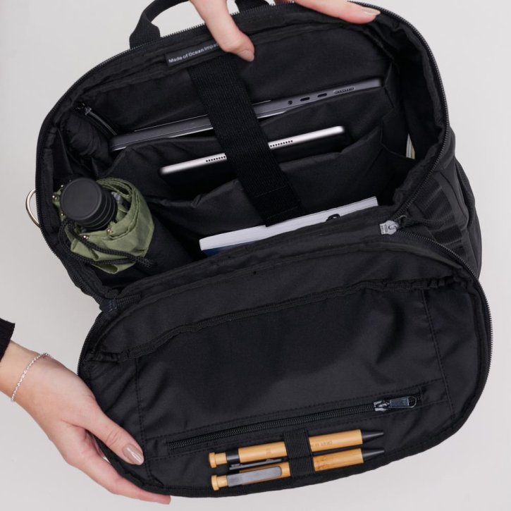 GOTBAG. Pro Pack Laptoprucksack monochrome black